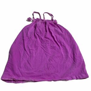 CrewCuts Purple Pom Pom Casual Dress